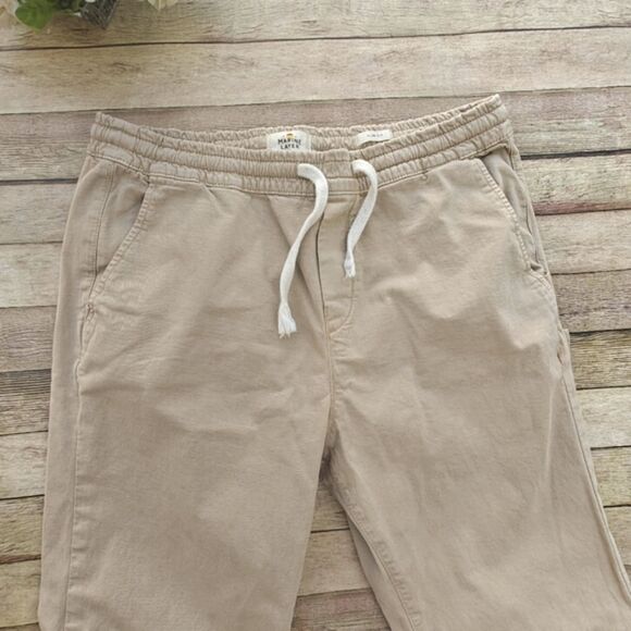 Marine Layer Saturday Pant Slim Fit Size Large Tall - Picture 4 of 11